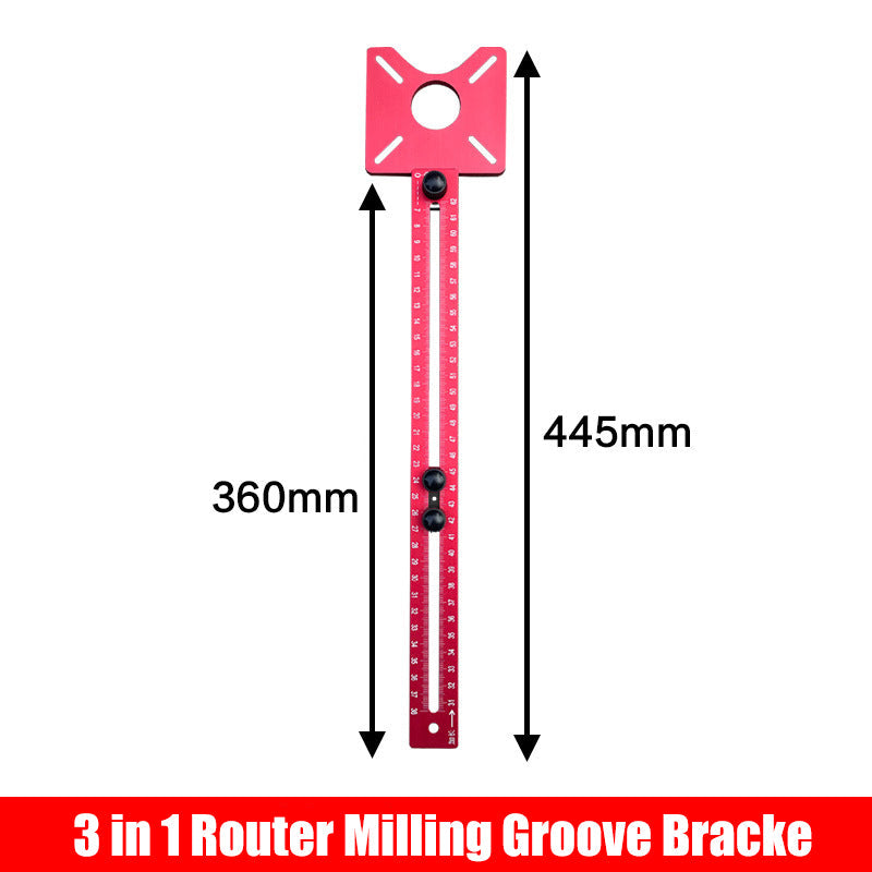 Skorter | 3 in 1 Router Milling Groove Bracke