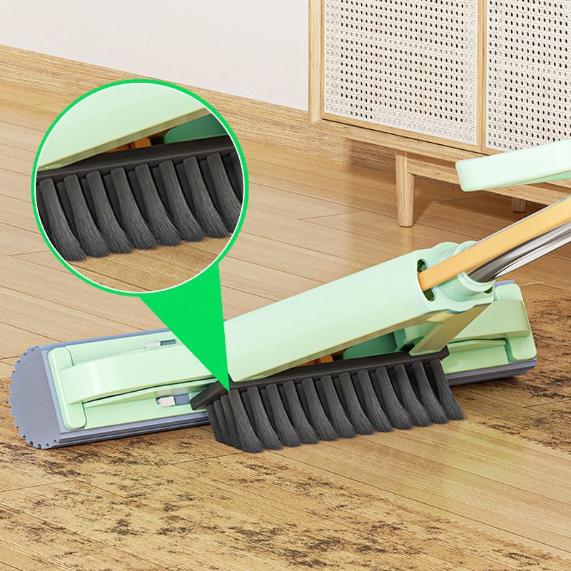 Skorter | Absorbent Folding Squeeze Sponge Mop with Brush