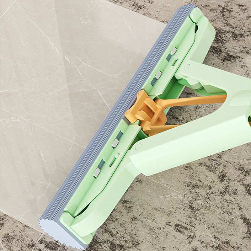 Skorter | Absorbent Folding Squeeze Sponge Mop with Brush