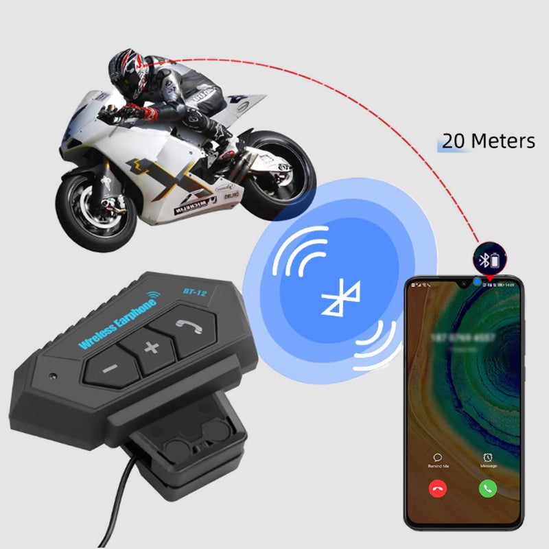 Skorter | BT12 Motorcycle Helmet Bluetooth Headset