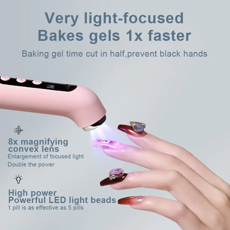 Skorter | 2 IN 1 GRINDING AND MANICURE TOOL WITH LED LIGHT