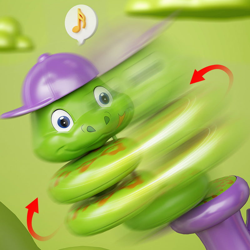 Skorter | Cartoon Animal Shape Snake Twisting Hand Held Whistle Toy