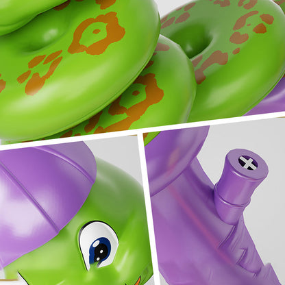 Skorter | Cartoon Animal Shape Snake Twisting Hand Held Whistle Toy