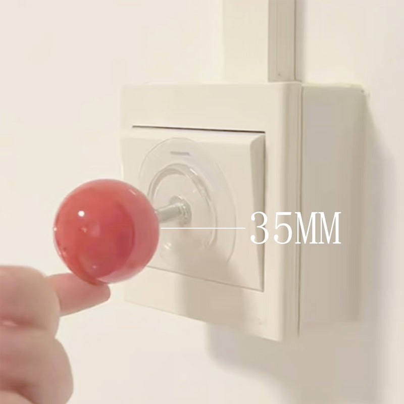 Skorter | Cute Ball Pull Handle For Light Switch ,Cabinet Door, Drawers