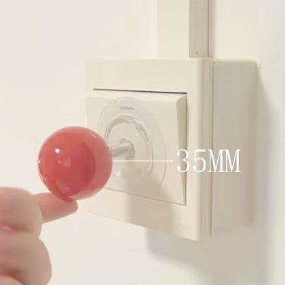 Skorter | Cute Ball Pull Handle For Light Switch ,Cabinet Door, Drawers