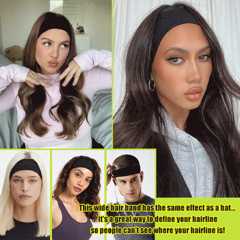 Skorter | Elastic Non-Slip Solid Color Headband