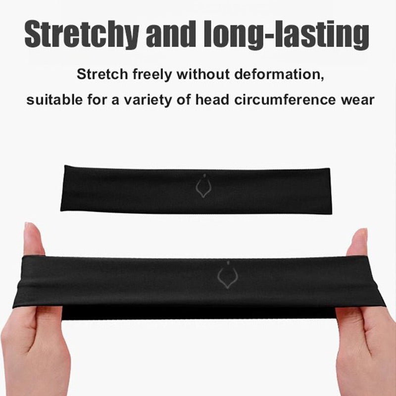 Skorter | Elastic Non-Slip Solid Color Headband