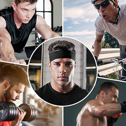 Skorter | Elastic Non-Slip Solid Color Headband