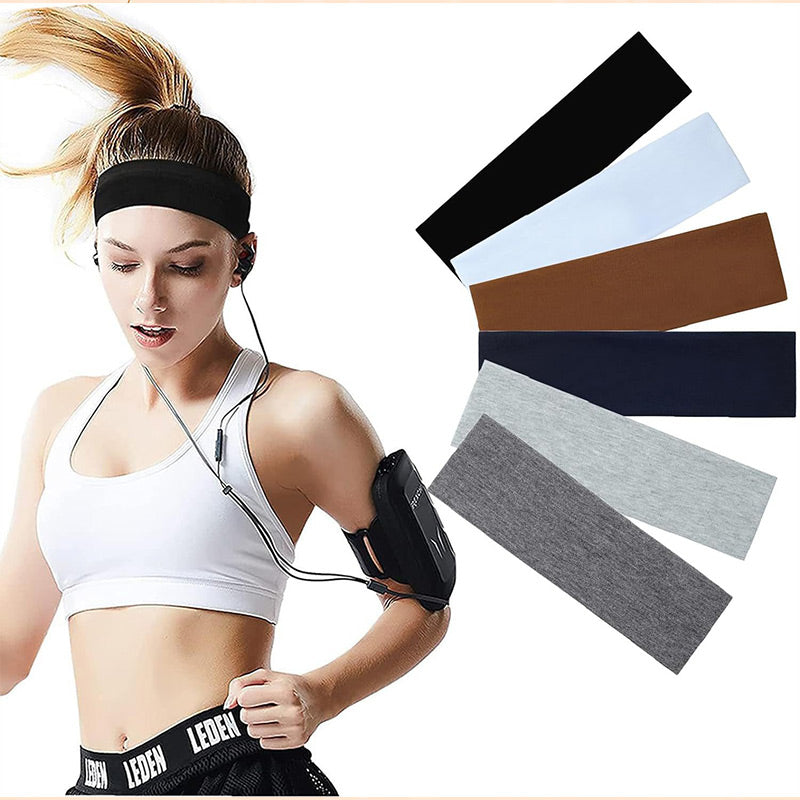 Skorter | Elastic Non-Slip Solid Color Headband