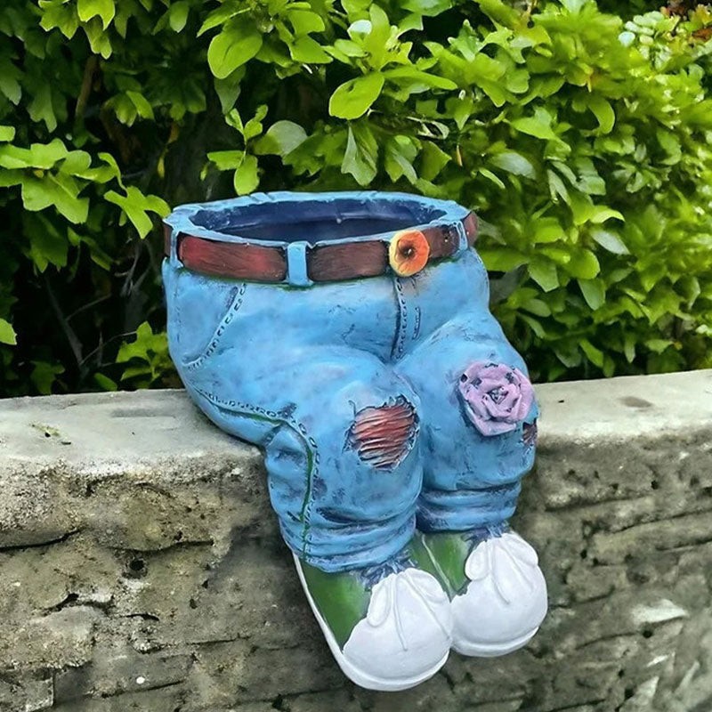 Skorter | Creative 3D jeans-shaped flower pot