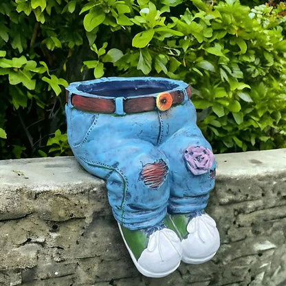 Skorter | Creative 3D jeans-shaped flower pot