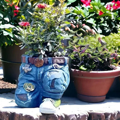 Skorter | Creative 3D jeans-shaped flower pot