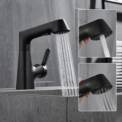Skorter | 1-Hole Sink Mixer with Pull-Out Spray Head