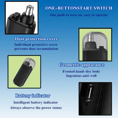 Skorter | Effective rechargeable portable nose hair trimmer