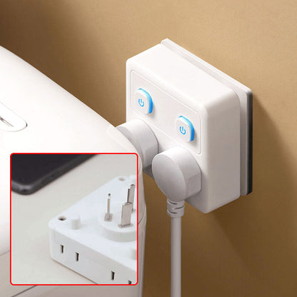 Skorter | 2-pack multifunctional socket converter with night light