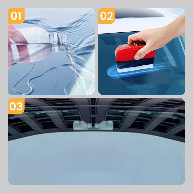 Skorter | Effective cleaning of oil film on car glass