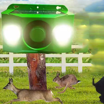 Skorter | Solar-powered animal repellent warning light with high alarm