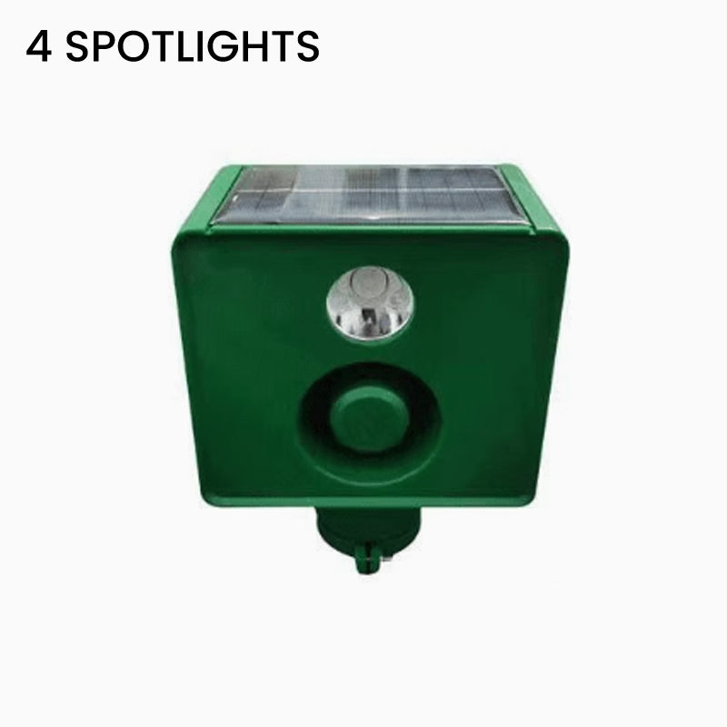 Skorter | Solar-powered animal repellent warning light with high alarm