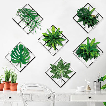 Skorter | 3D wall sticker with green plant