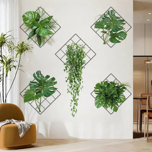 Skorter | 3D wall sticker with green plant