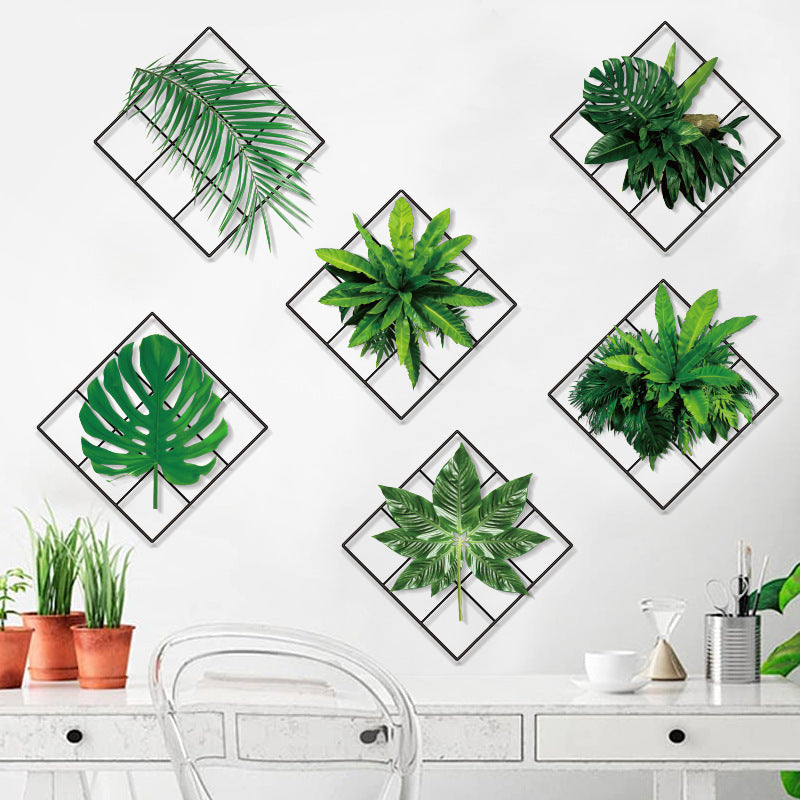 Skorter | 3D wall sticker with green plant