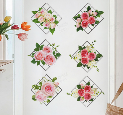 Skorter | 3D wall sticker with green plant