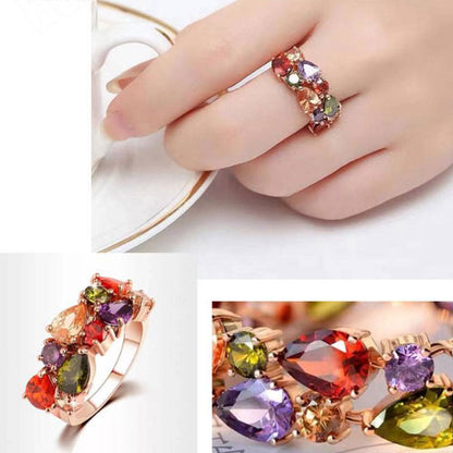 Skorter | Earrings, bracelets, necklaces or rings with colored zircon for women