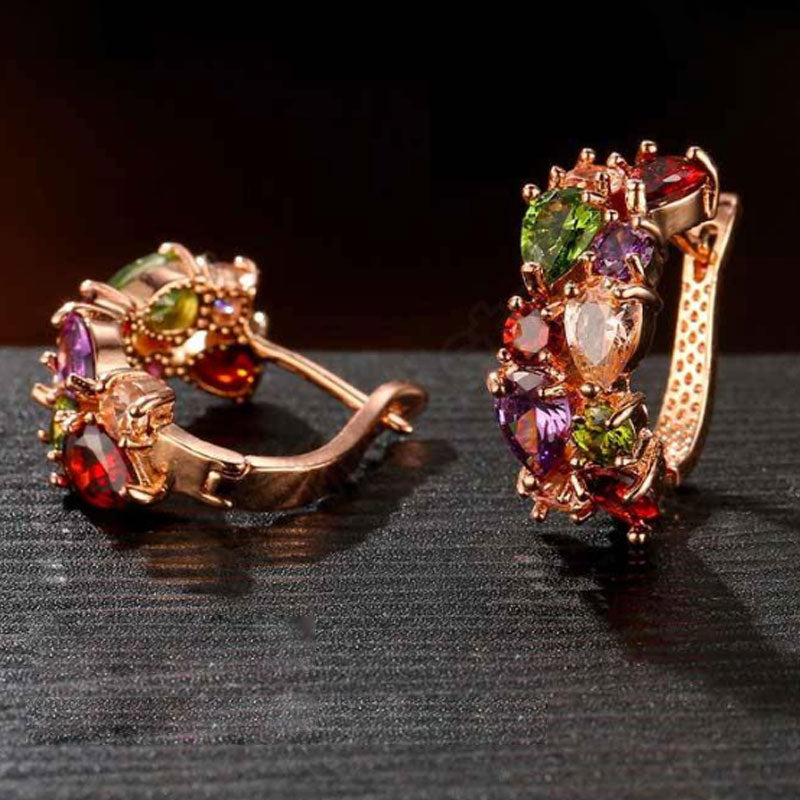 Skorter | Earrings, bracelets, necklaces or rings with colored zircon for women