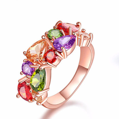 Skorter | Earrings, bracelets, necklaces or rings with colored zircon for women