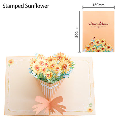 Skorter | Creative 3D paper cut-out card with popup greeting card