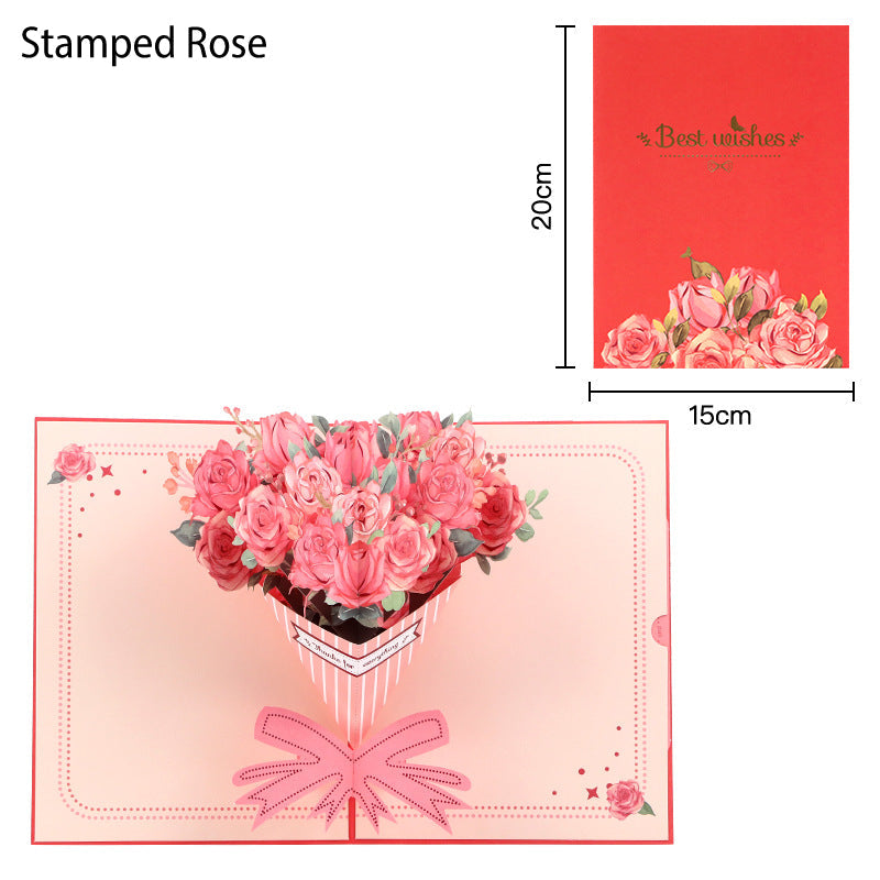 Skorter | Creative 3D paper cut-out card with popup greeting card