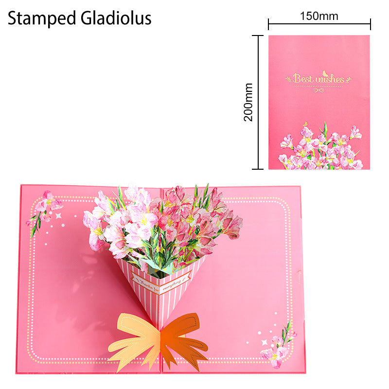 Skorter | Creative 3D paper cut-out card with popup greeting card