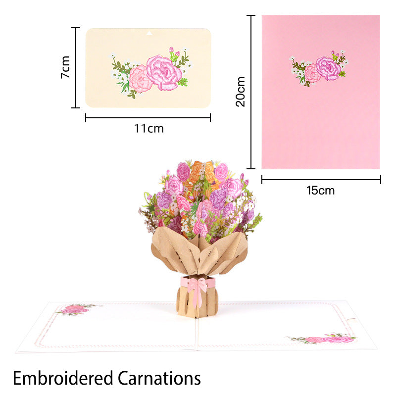 Skorter | Creative 3D paper cut-out card with popup greeting card