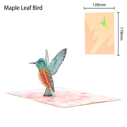 Skorter | Creative 3D paper cut-out card with popup greeting card