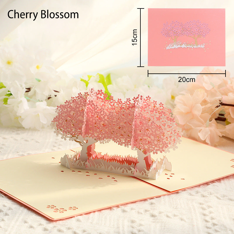 Skorter | Creative 3D paper cut-out card with popup greeting card