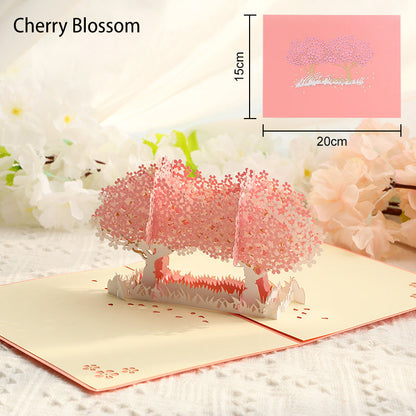 Skorter | Creative 3D paper cut-out card with popup greeting card