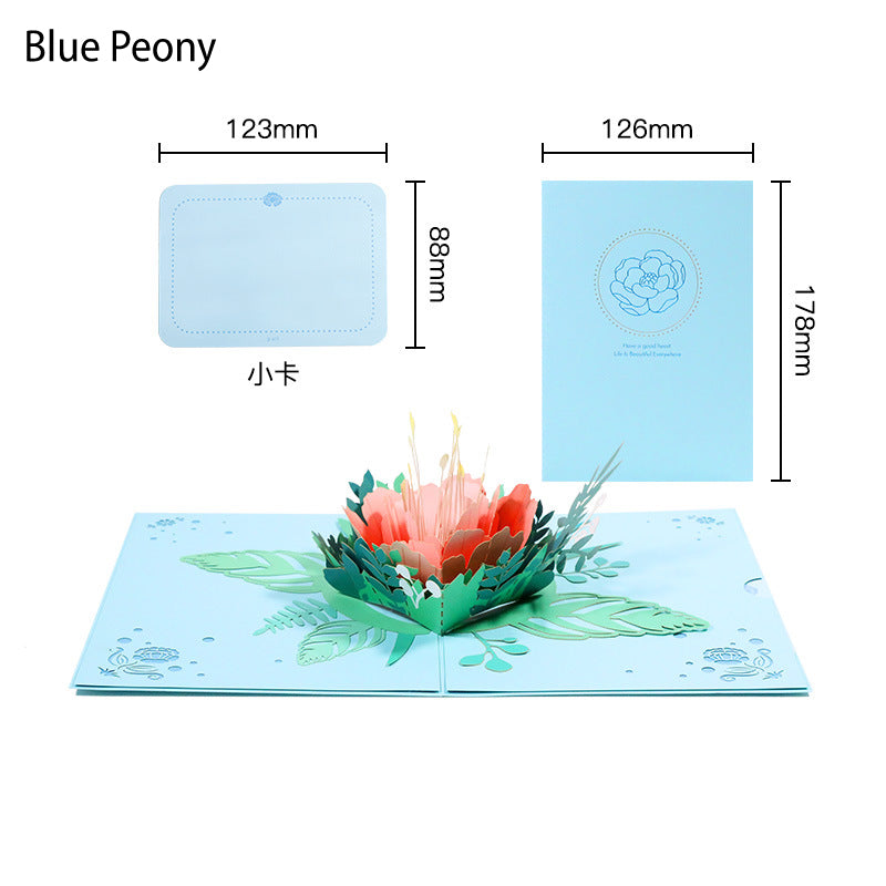 Skorter | Creative 3D paper cut-out card with popup greeting card