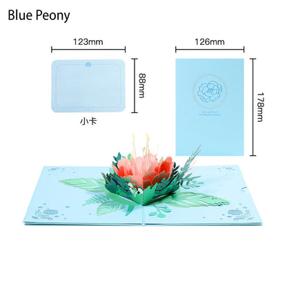 Skorter | Creative 3D paper cut-out card with popup greeting card