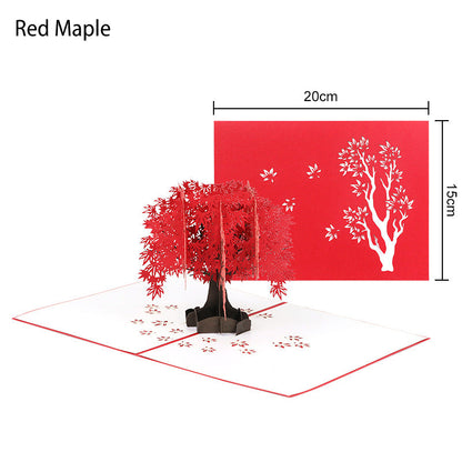 Skorter | Creative 3D paper cut-out card with popup greeting card