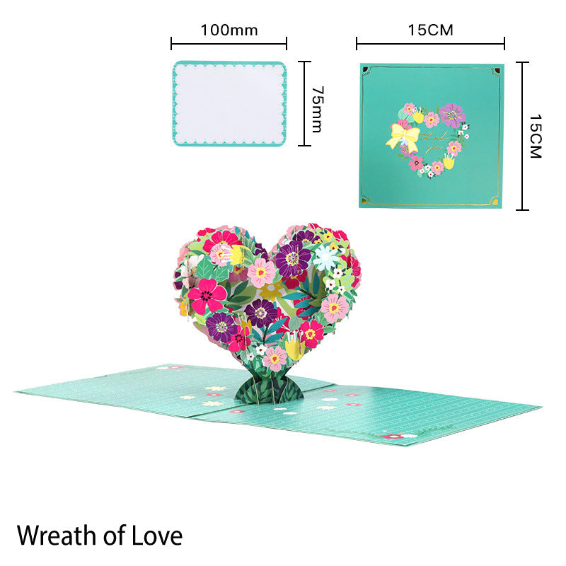 Skorter | Creative 3D paper cut-out card with popup greeting card