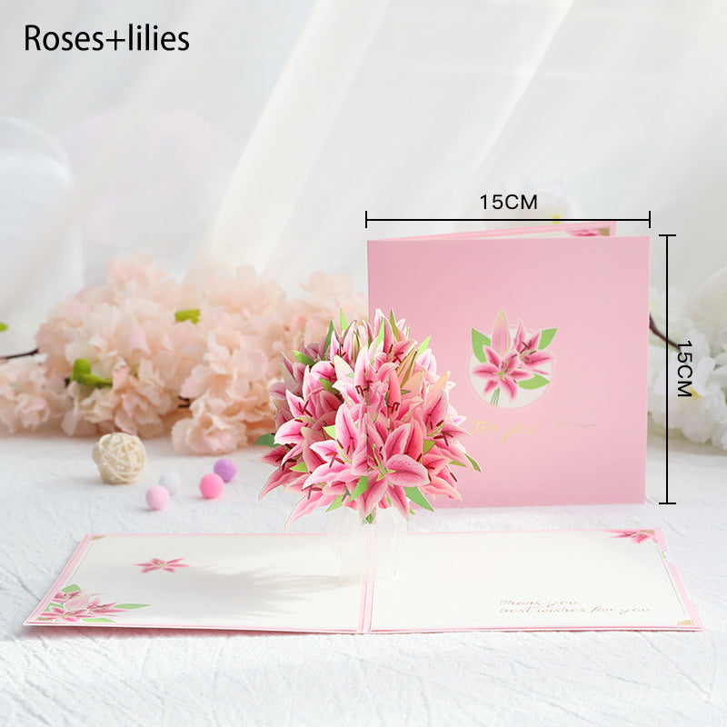 Skorter | Creative 3D paper cut-out card with popup greeting card