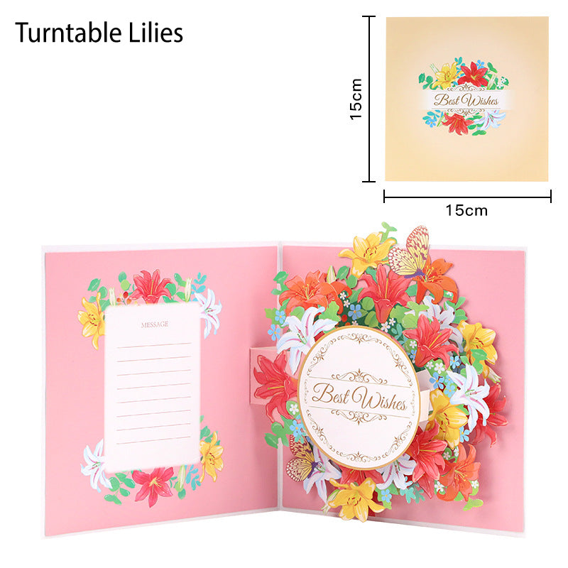 Skorter | Creative 3D paper cut-out card with popup greeting card