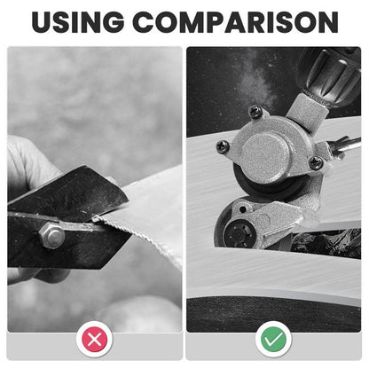 Skorter | Electric drill for cutting metal sheets