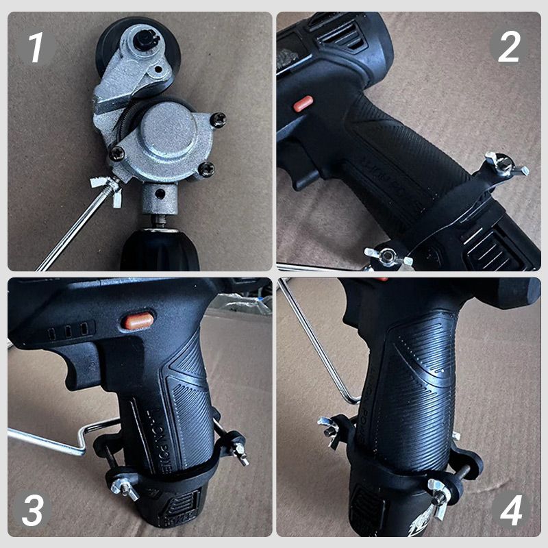 Skorter | Electric drill for cutting metal sheets