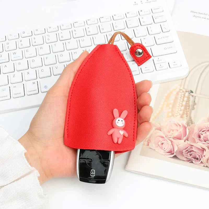 Skorter | Creative retractable, cute car keychain case with large capacity