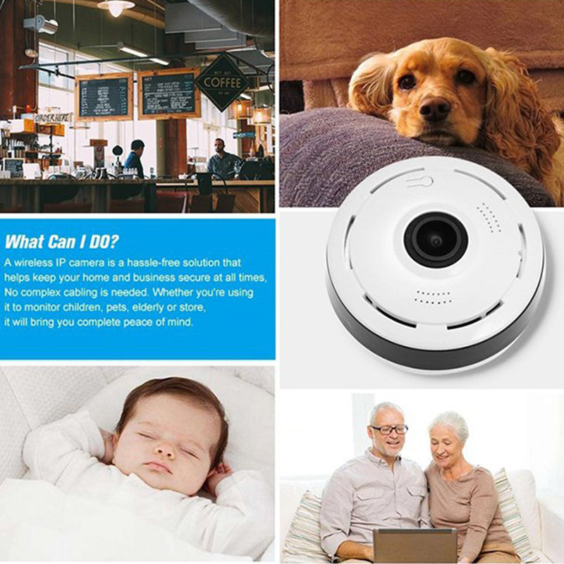 Skorter | 360-Degree Wireless Indoor Panoramic Camera
