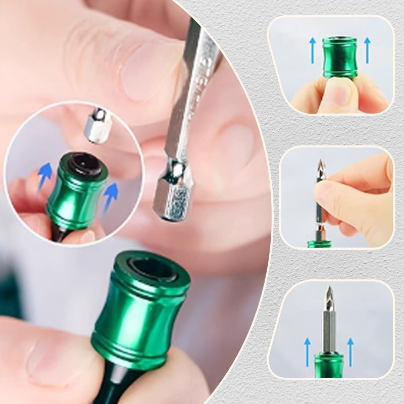 Skorter | 1/4" hex screwdriver bit holder key rings