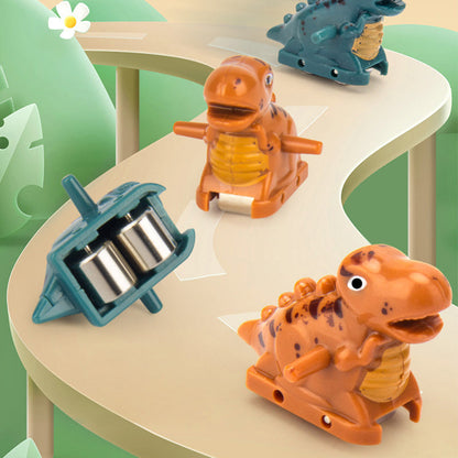 Skorter | Electric play set with dinosaur hunt and race track