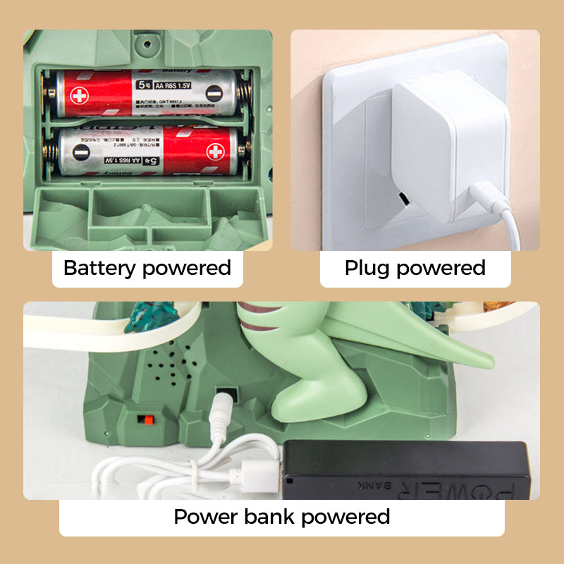 Skorter | Electric play set with dinosaur hunt and race track