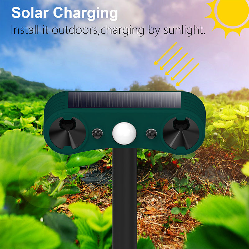 Skorter | Solar motion sensor outdoor alarms for deterrence